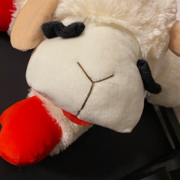 The Lamb! The Legend! 24" Plush Lamb Chop Dog Toy - Picture 3 of 8